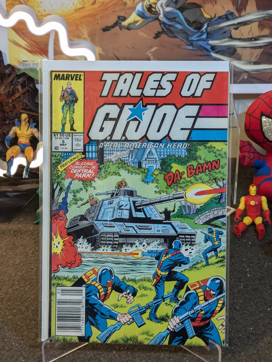 TALES OF G.I. JOE #5 (1988) NEWSTAND