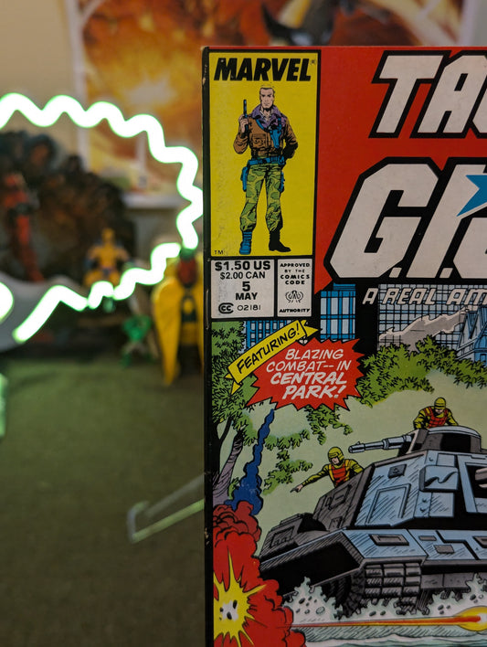 TALES OF G.I. JOE #5 (1988) NEWSTAND