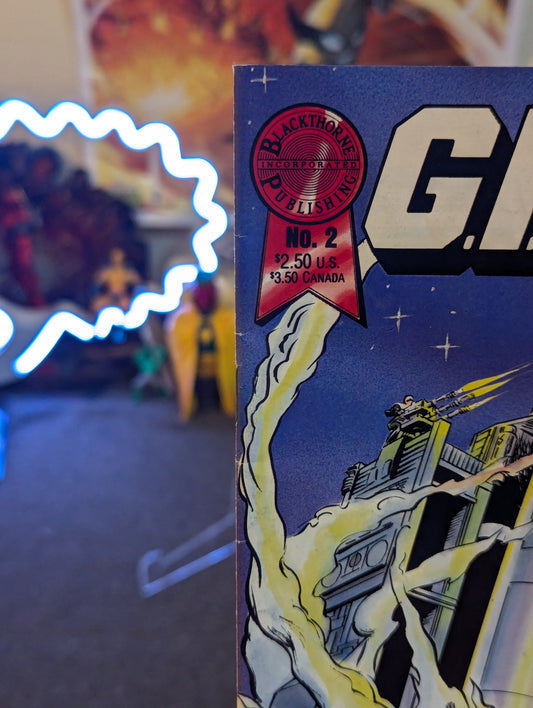 G.I. JOE 3-D #2 (1987) 3D GLASSES INCLUDED