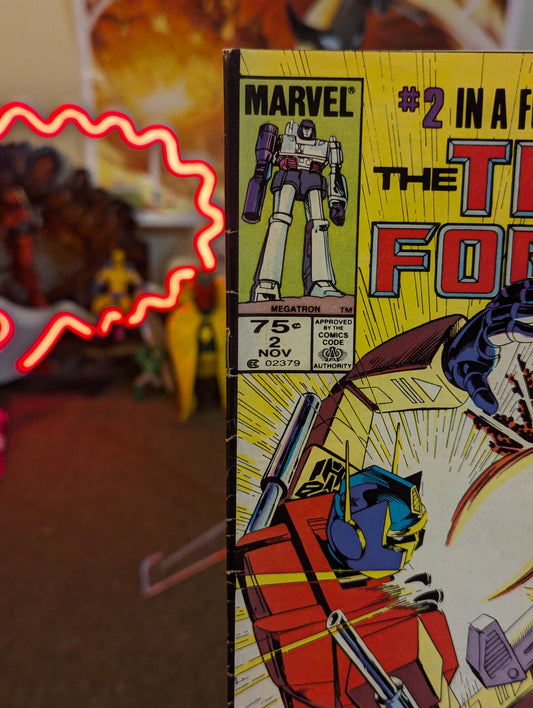 TRANSFORMERS #2 (1984) NEWSTAND KEY ISSUE