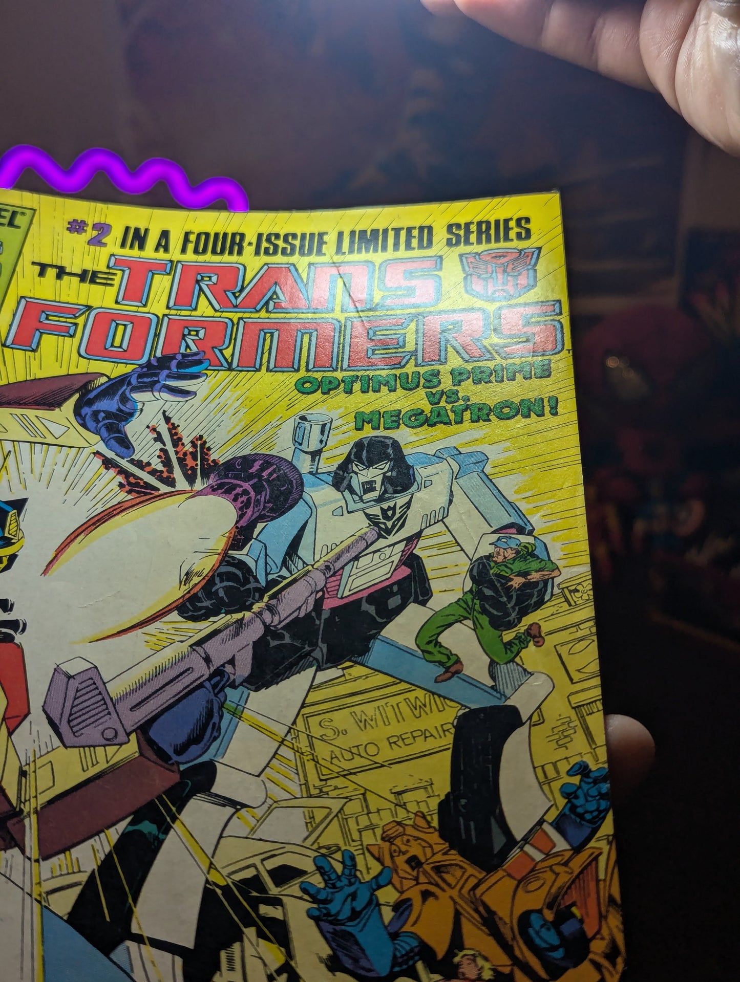 TRANSFORMERS #2 (1984) NEWSTAND KEY ISSUE