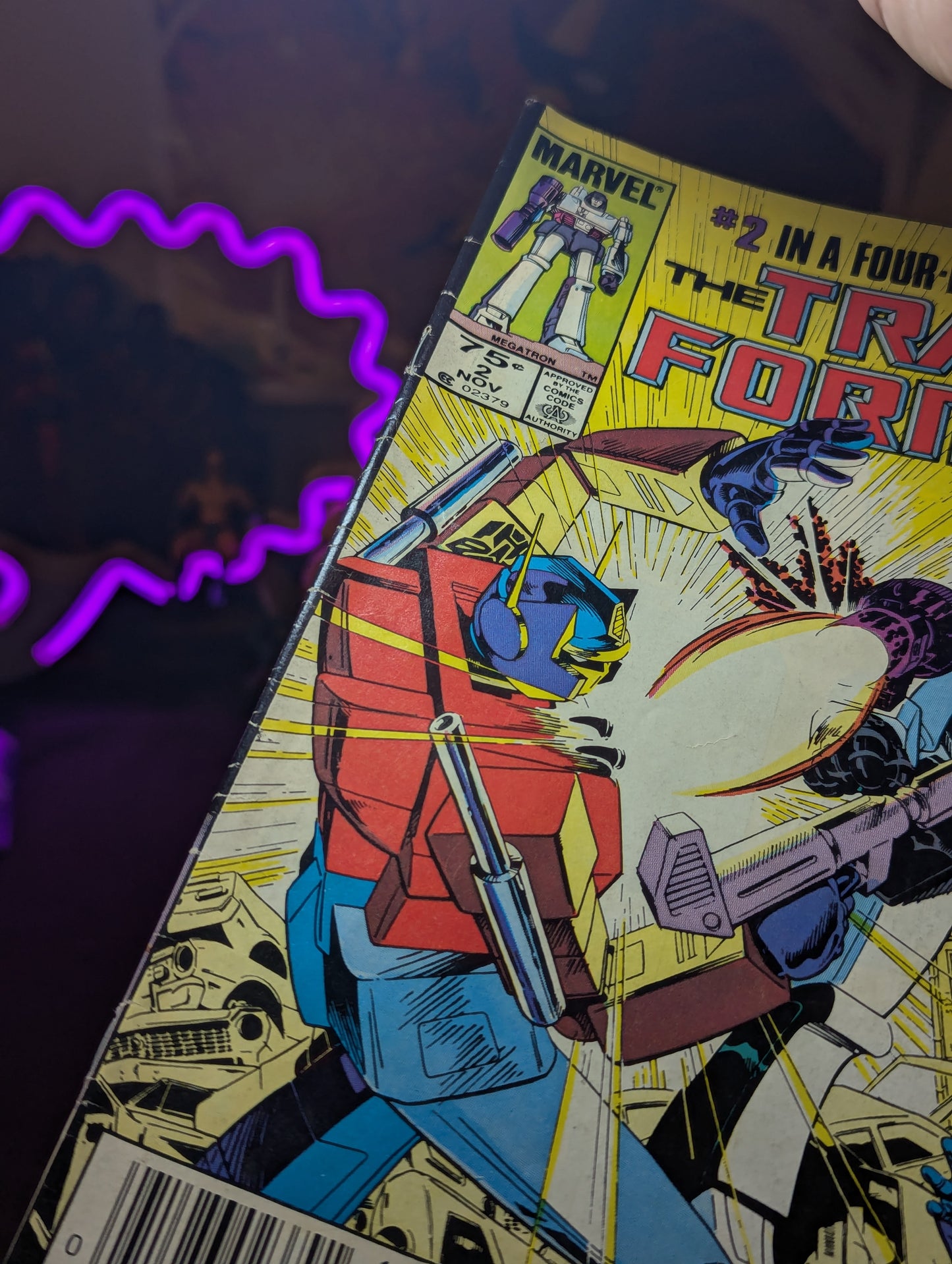 TRANSFORMERS #2 (1984) NEWSTAND KEY ISSUE