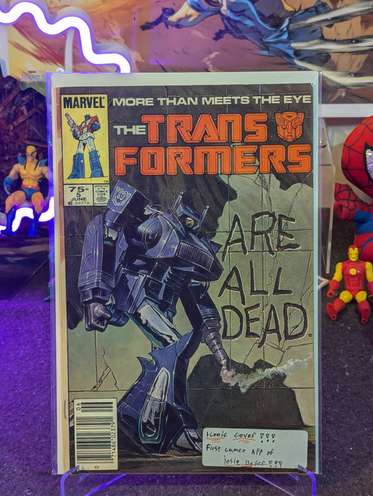TRANSFORMERS #5 (1985) NEWSTAND KEY ISSUE