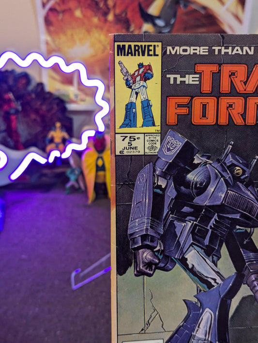 TRANSFORMERS #5 (1985) NEWSTAND KEY ISSUE