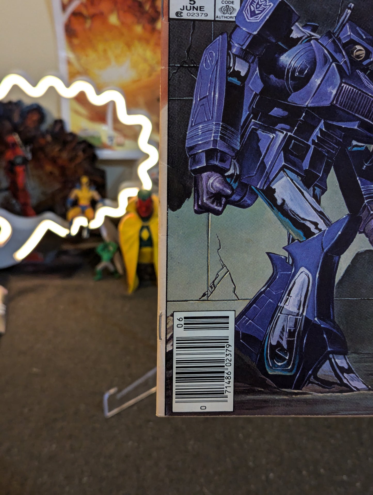 TRANSFORMERS #5 (1985) NEWSTAND KEY ISSUE