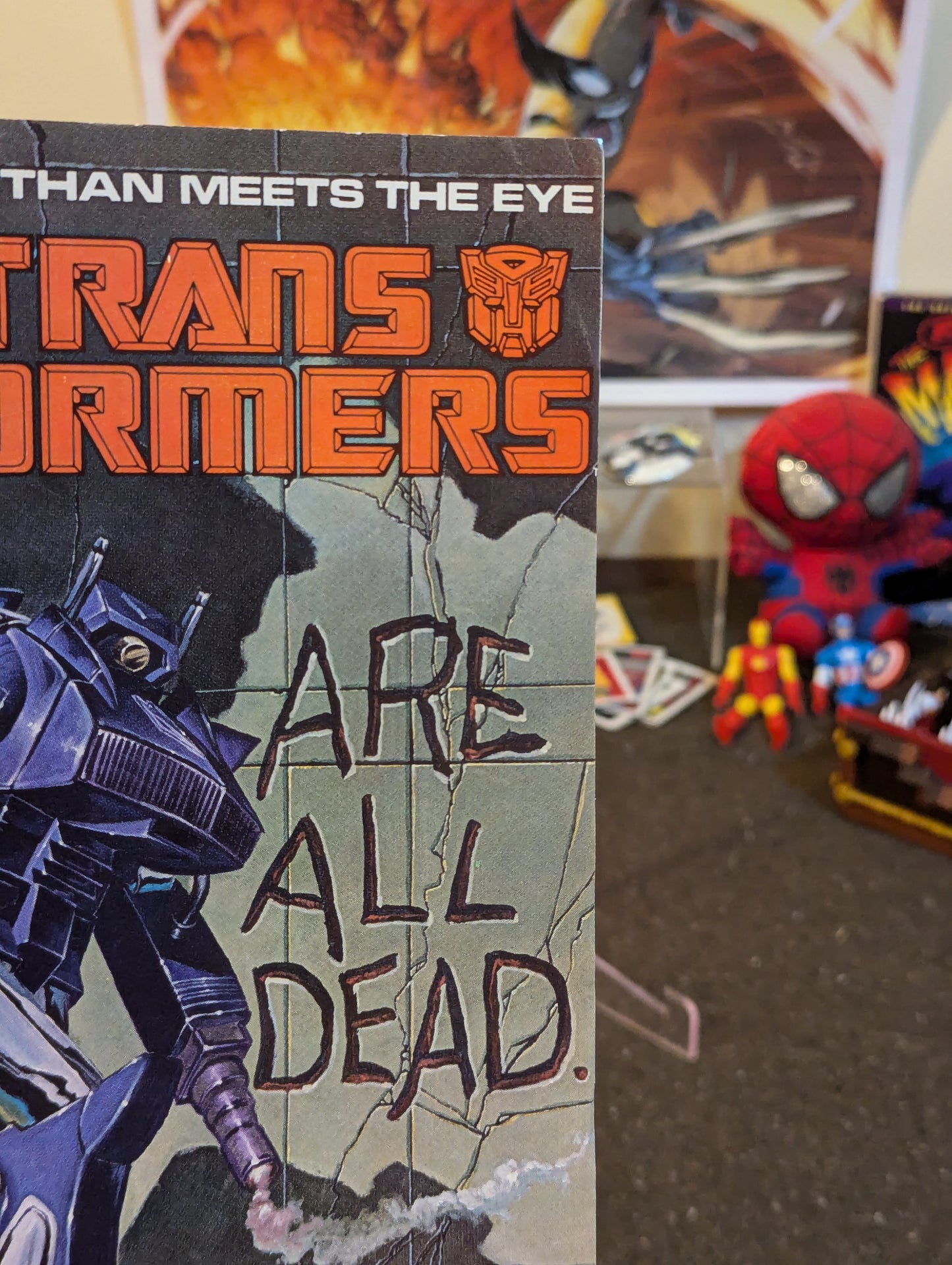 TRANSFORMERS #5 (1985) NEWSTAND KEY ISSUE