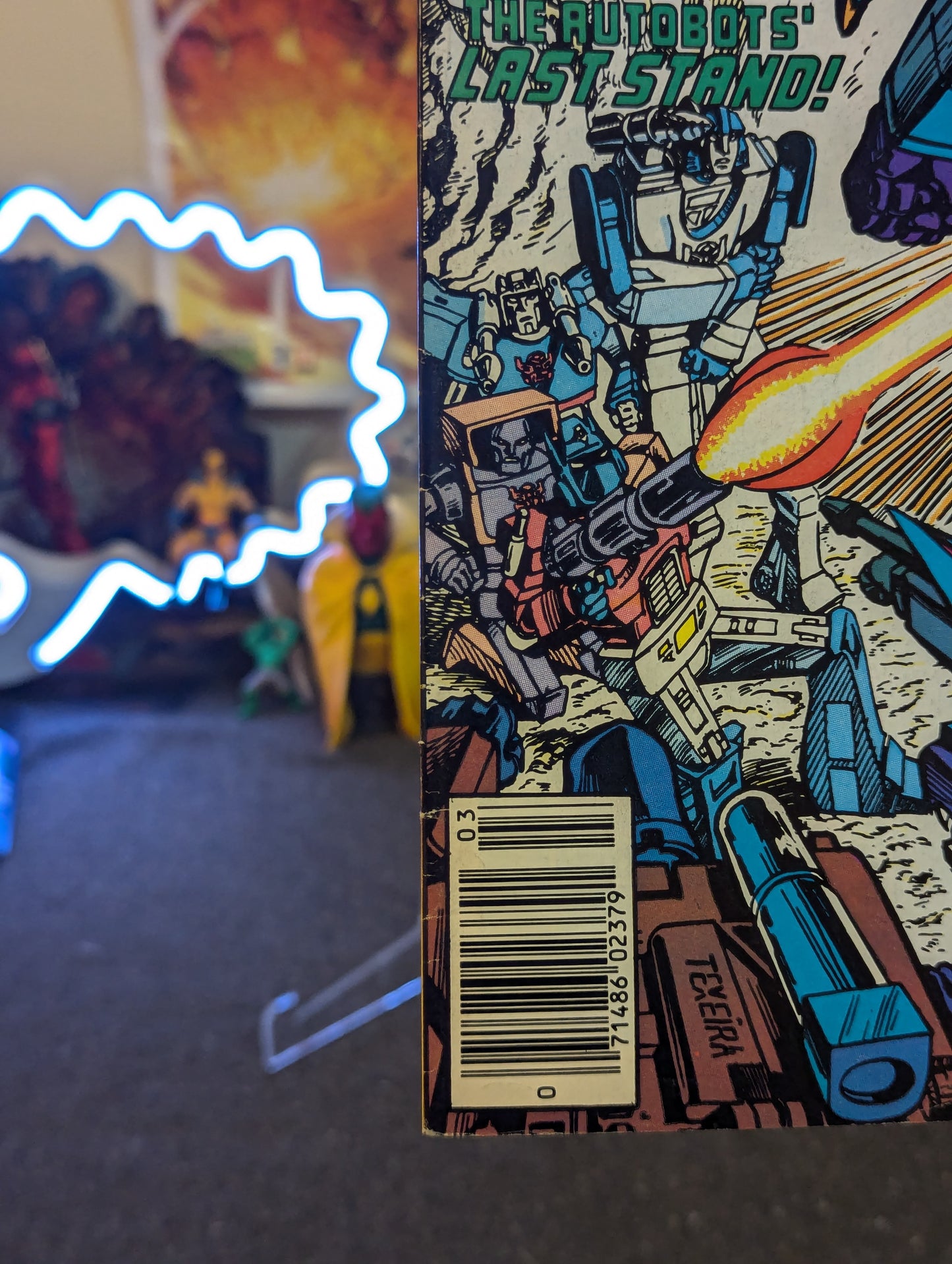 TRANSFORMERS #4 (1985) NEWSTAND KEY ISSUE