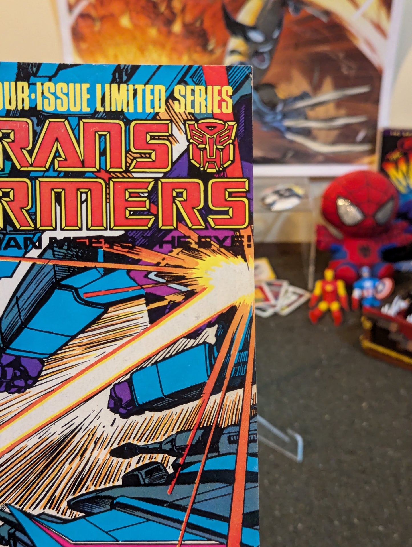 TRANSFORMERS #4 (1985) NEWSTAND KEY ISSUE