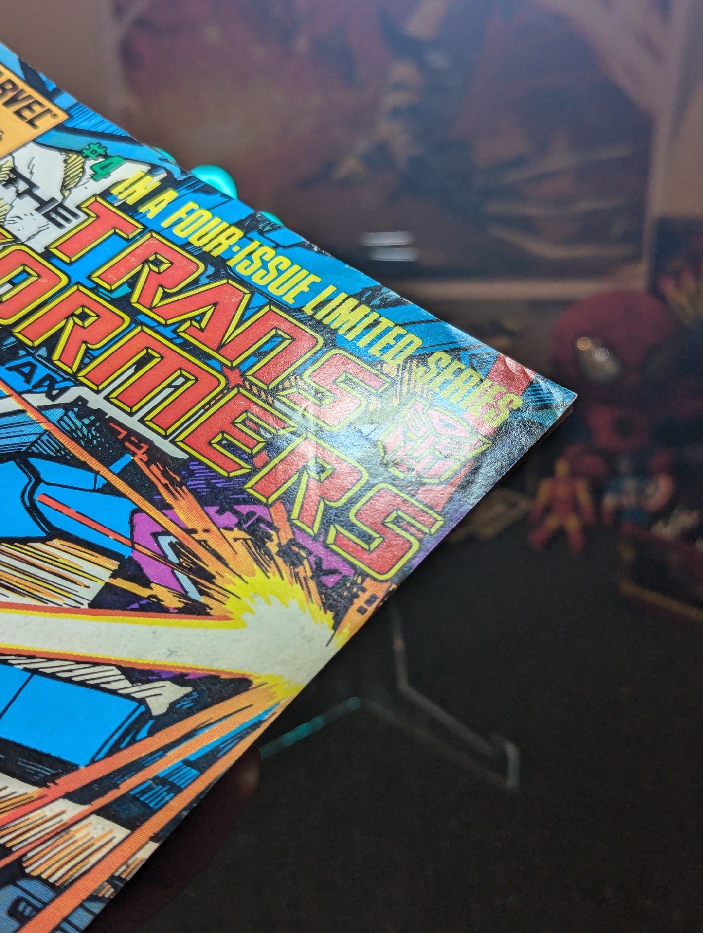 TRANSFORMERS #4 (1985) NEWSTAND KEY ISSUE
