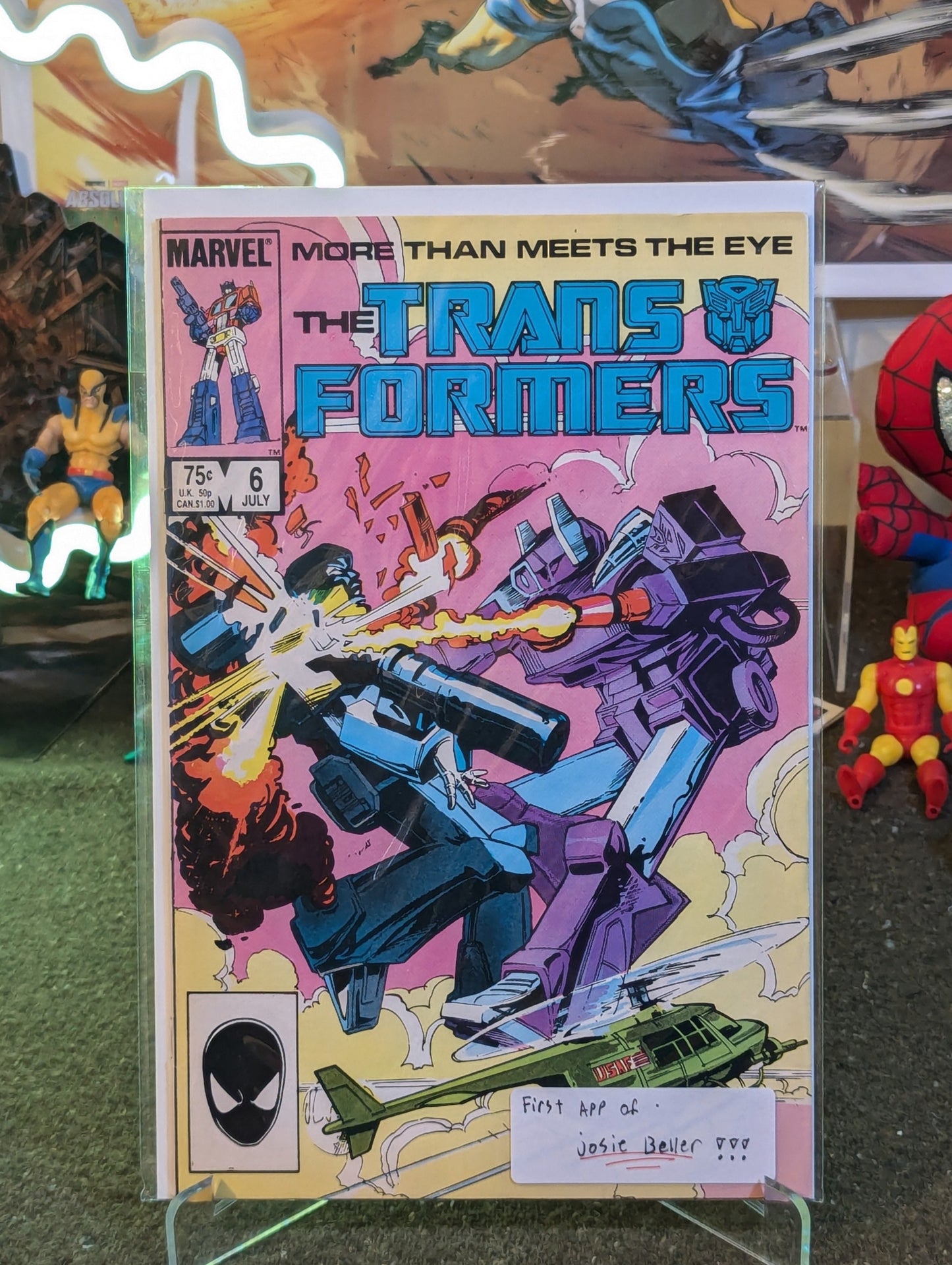 TRANSFORMERS #6 (1985) KEY ISSUE