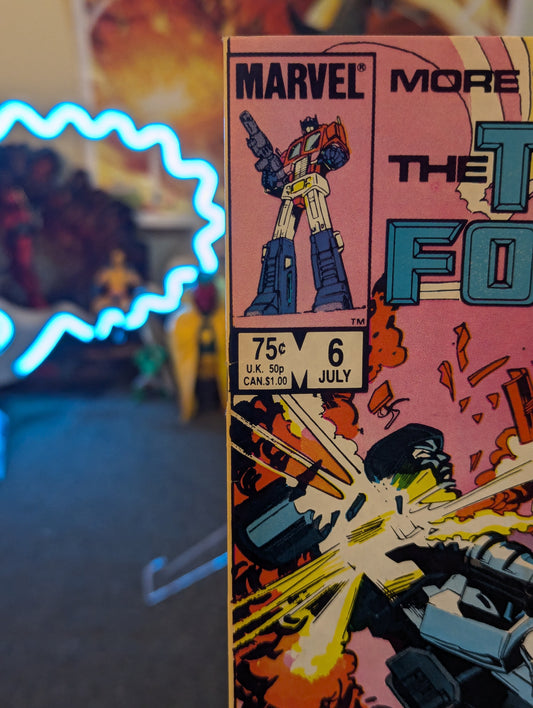 TRANSFORMERS #6 (1985) KEY ISSUE