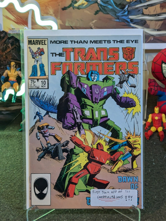 TRANSFORMERS #10 (1985) KEY ISSUE