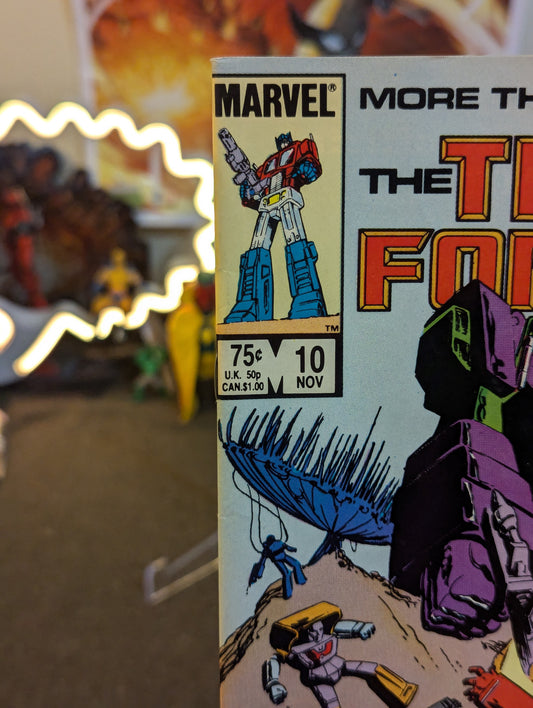 TRANSFORMERS #10 (1985) KEY ISSUE