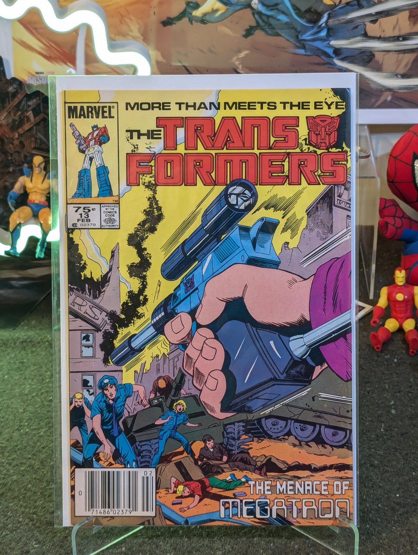 TRANSFORMERS #13 (1986) NEWSTAND