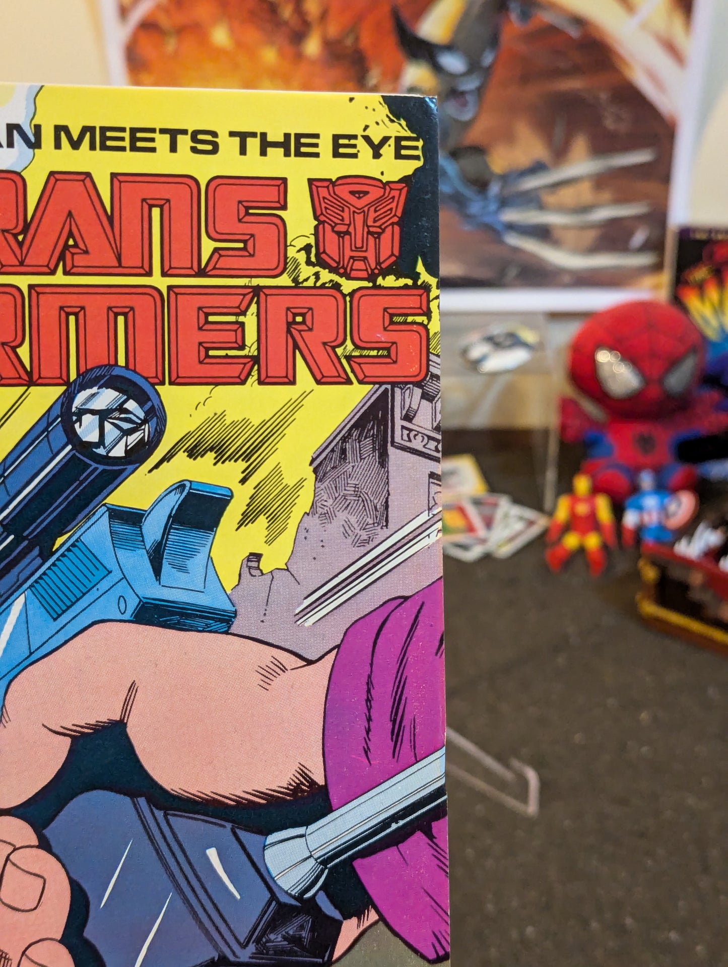 TRANSFORMERS #13 (1986) NEWSTAND
