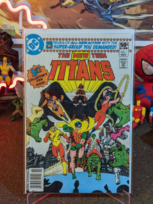 NEW TEEN TITANS #1 (1980) NEWSTAND KEY ISSUE