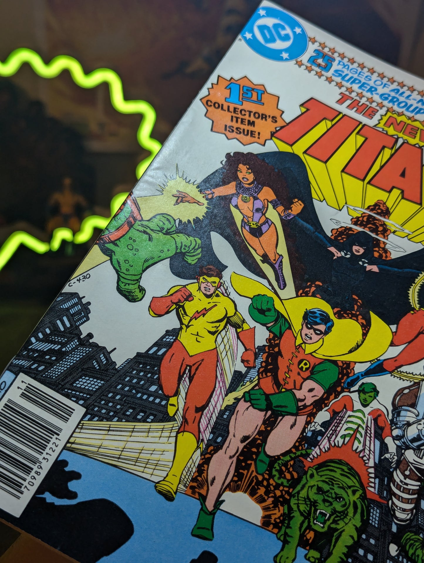 NEW TEEN TITANS #1 (1980) NEWSTAND KEY ISSUE