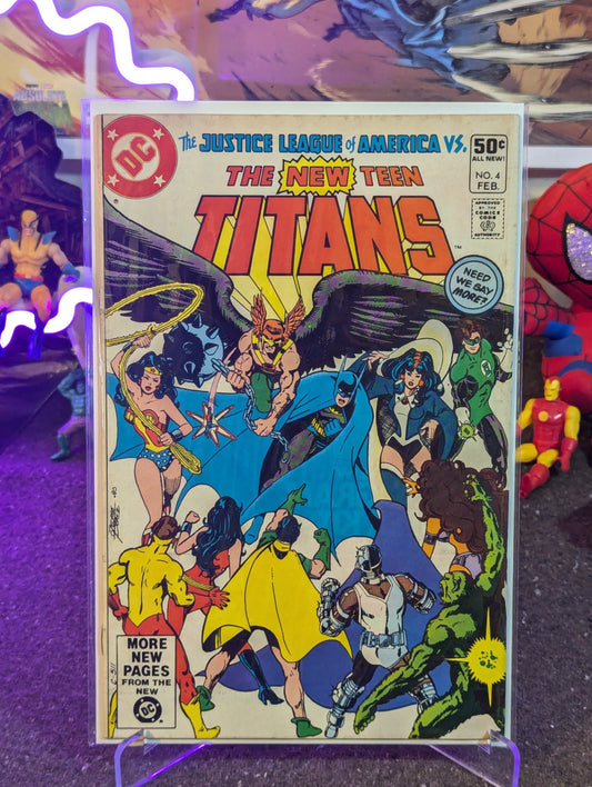 NEW TEEN TITANS #4 (1981) KEY ISSUE