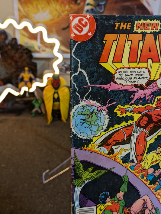 NEW TEEN TITANS #6 (1981) NEWSTAND KEY ISSUE