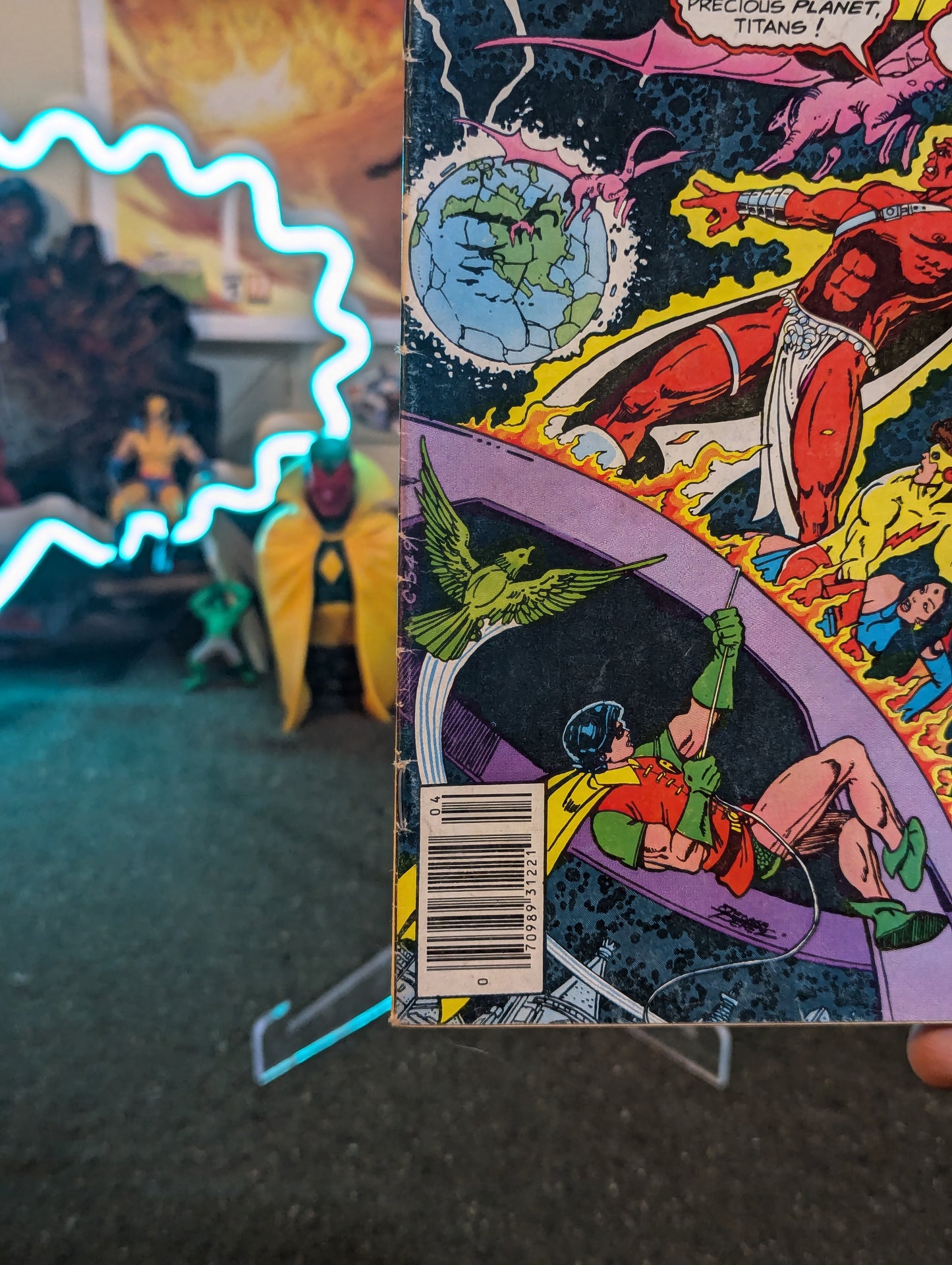 NEW TEEN TITANS #6 (1981) NEWSTAND KEY ISSUE