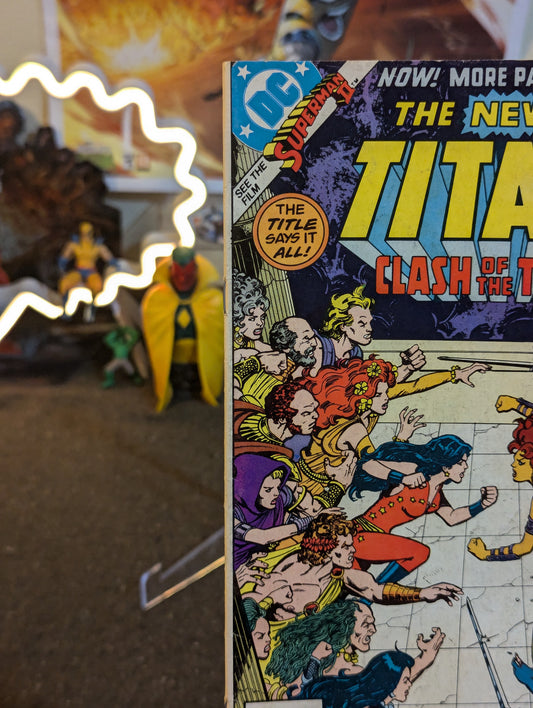 NEW TEEN TITANS #12 (1981) NEWSTAND