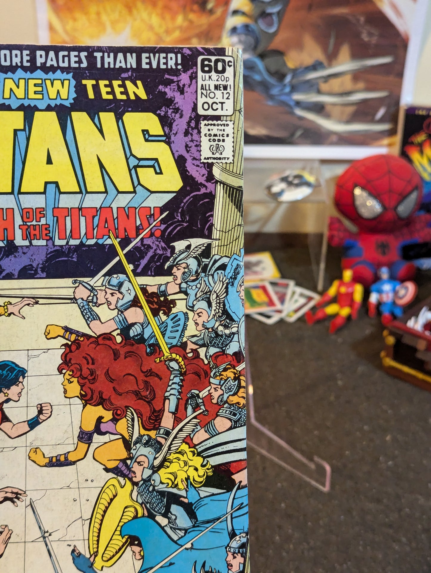 NEW TEEN TITANS #12 (1981) NEWSTAND