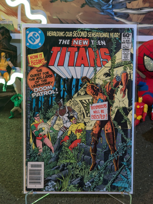 NEW TEEN TITANS #13 (1981) NEWSTAND