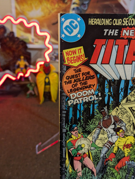 NEW TEEN TITANS #13 (1981) NEWSTAND