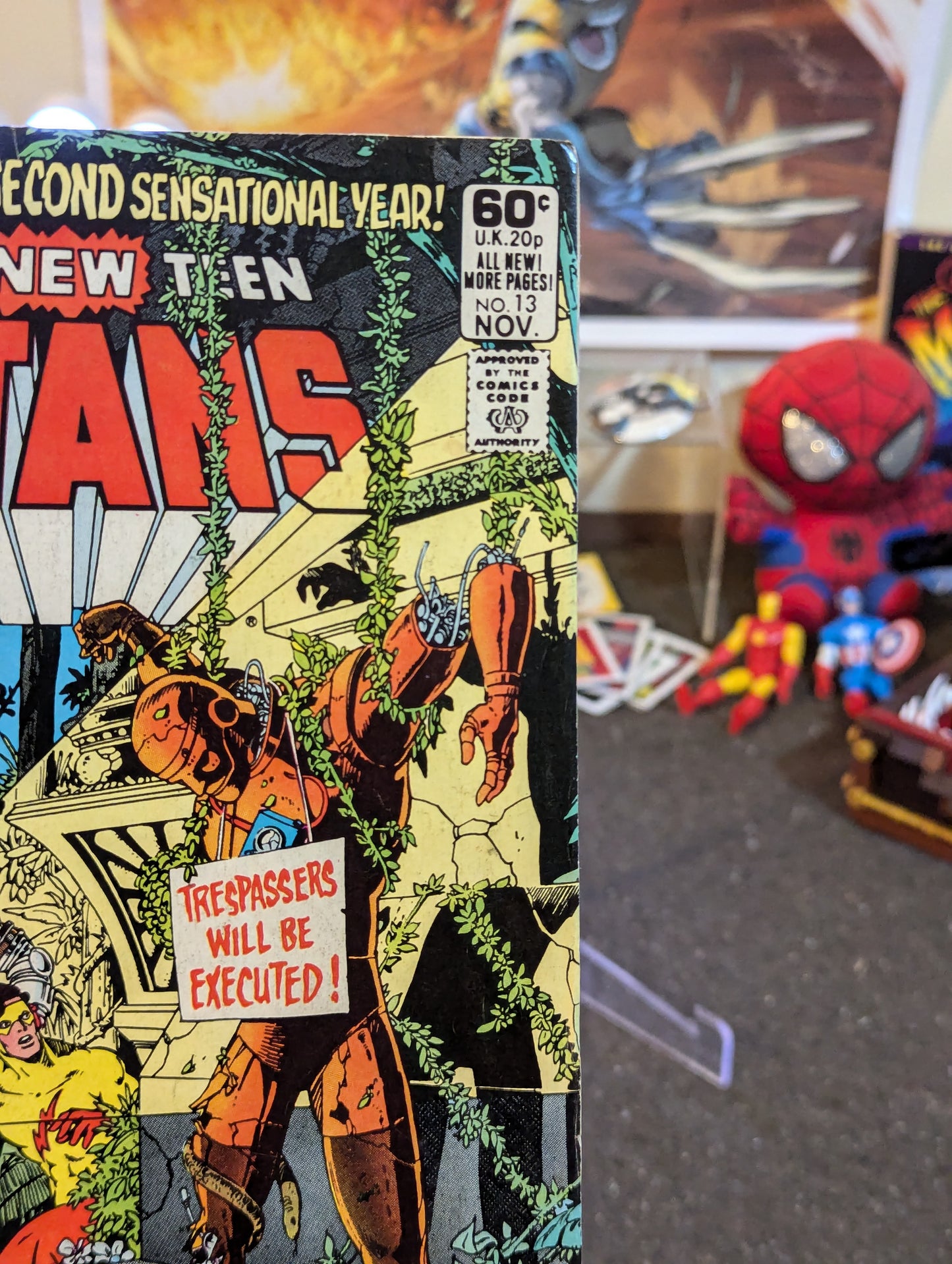 NEW TEEN TITANS #13 (1981) NEWSTAND
