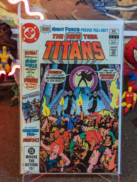 NEW TEEN TITANS #21 (1982) KEY ISSUE