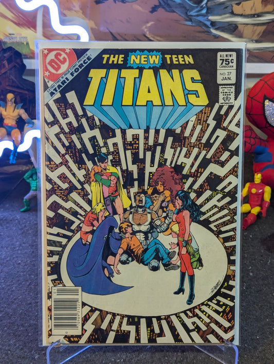 NEW TEEN TITANS #27 (1983) NEWSTAND KEY ISSUE