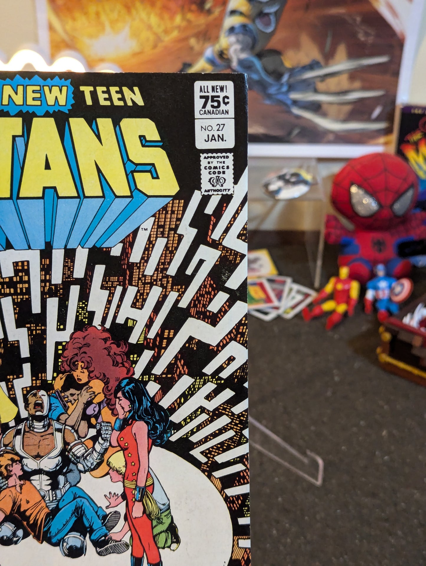 NEW TEEN TITANS #27 (1983) NEWSTAND KEY ISSUE