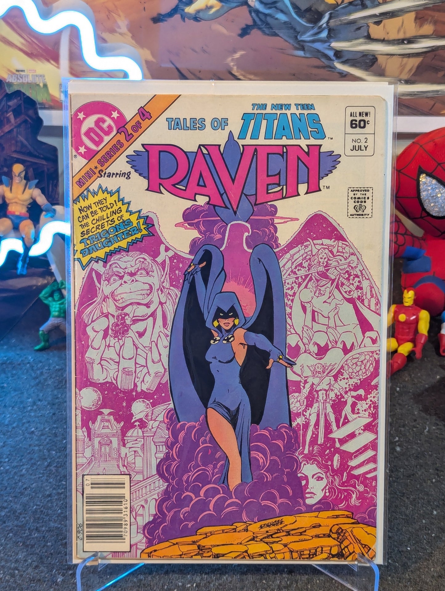 TALES OF THE TEEN TITANS #2 (1982) NEWSTAND KEY ISSUE