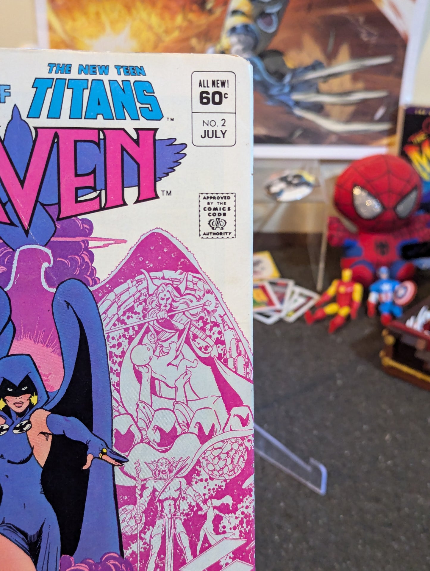 TALES OF THE TEEN TITANS #2 (1982) NEWSTAND KEY ISSUE