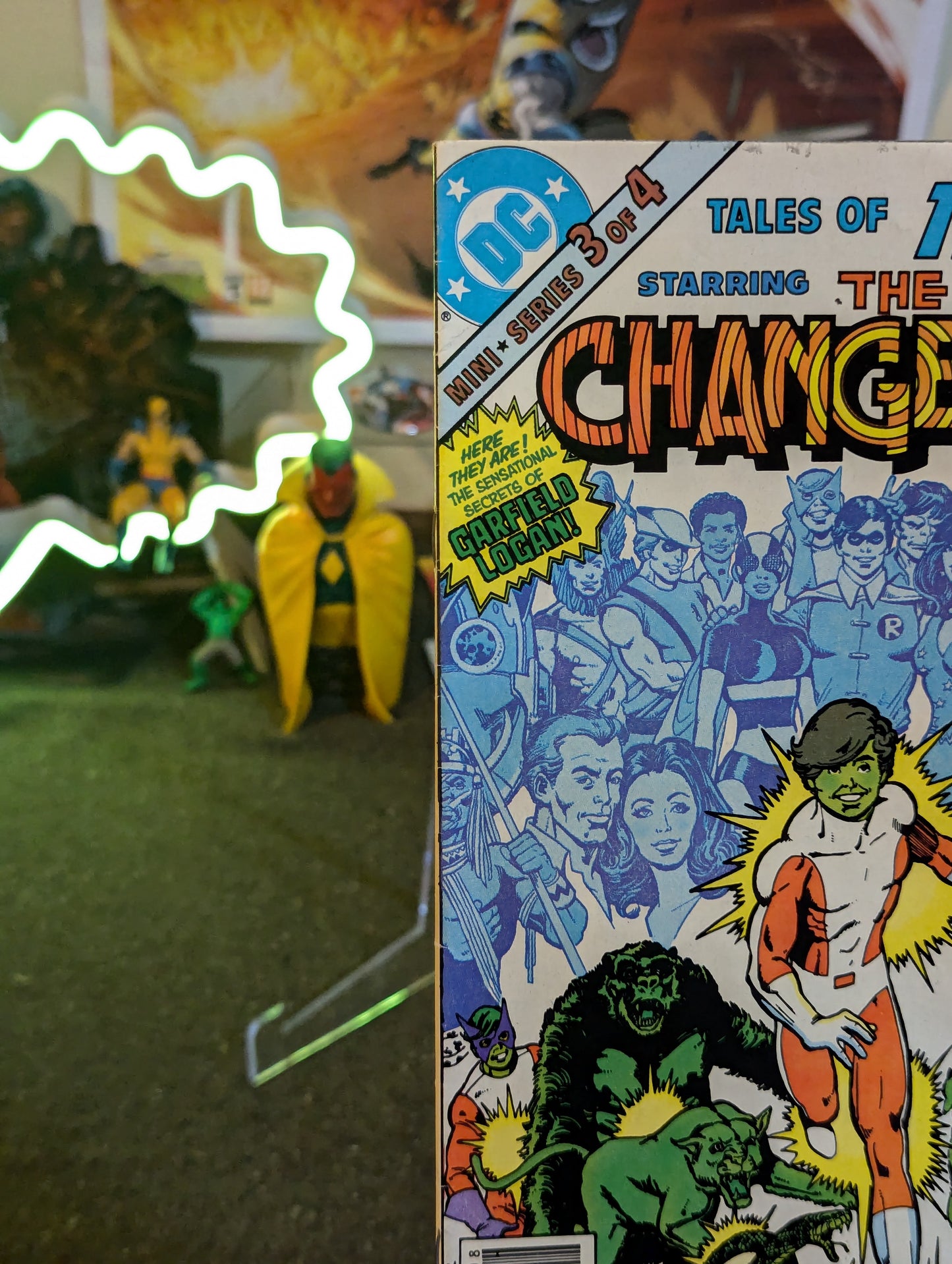 TALES OF THE NEW TEEN TITANS #3 (1982) NEWSTAND KEY ISSUE