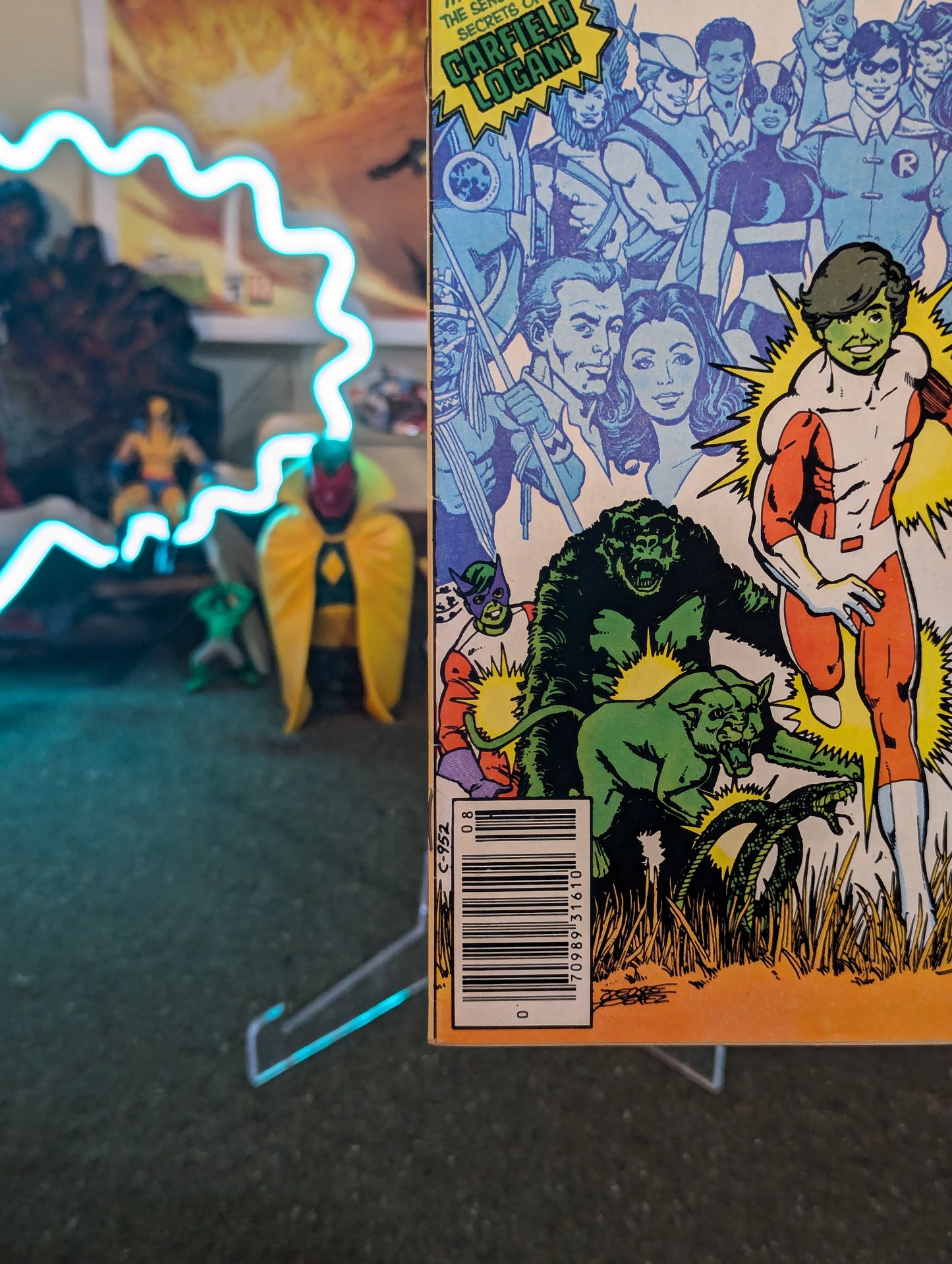 TALES OF THE NEW TEEN TITANS #3 (1982) NEWSTAND KEY ISSUE