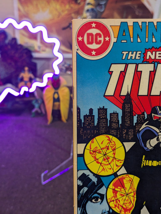 NEW TEEN TITANS ANNUAL #2 (1983) NEWSTAND KEY ISSUE