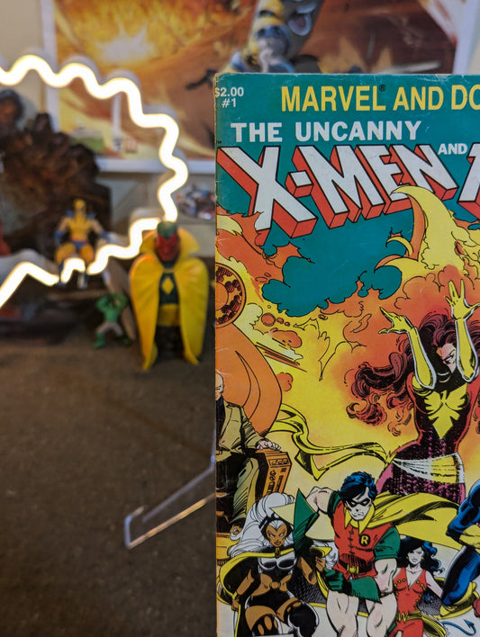 MARVEL & DC PRESENTS UNCANNY X-MEN & NEW TEEN TITANS #1 (1982) (LOSE PAGE!!!)