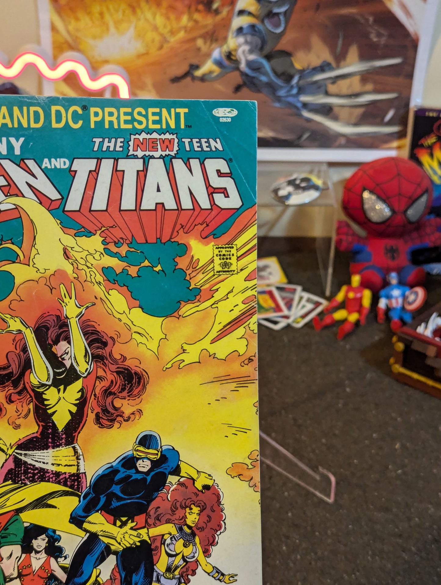 MARVEL & DC PRESENTS UNCANNY X-MEN & NEW TEEN TITANS #1 (1982) (LOSE PAGE!!!)