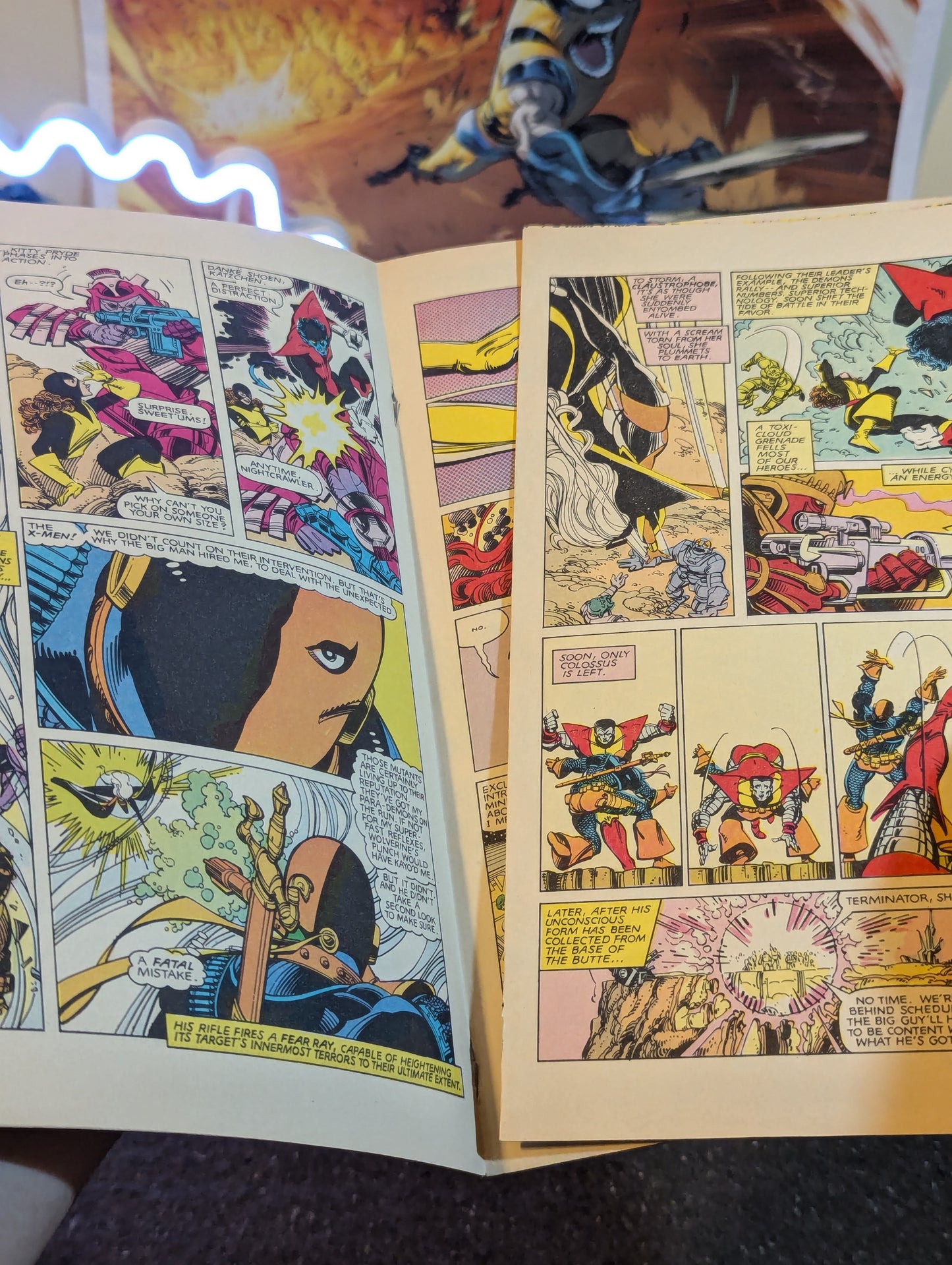 MARVEL & DC PRESENTS UNCANNY X-MEN & NEW TEEN TITANS #1 (1982) (LOSE PAGE!!!)