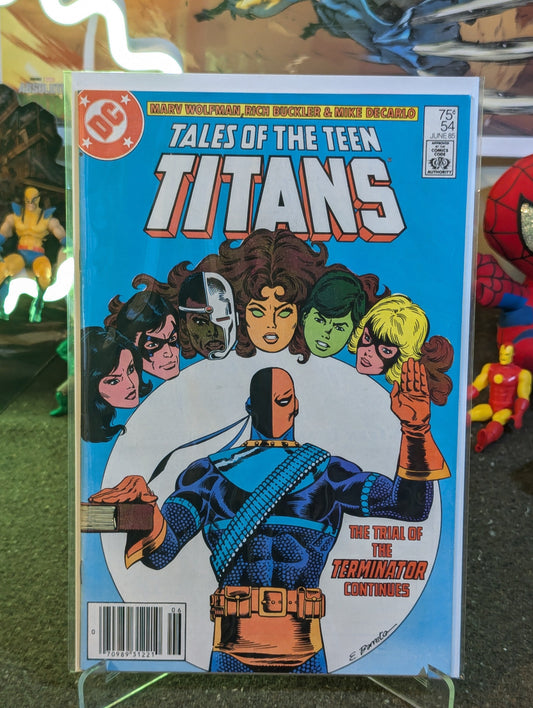 TALES OF THE TEEN TITANS #54 (1985) NEWSTAND KEY ISSUE