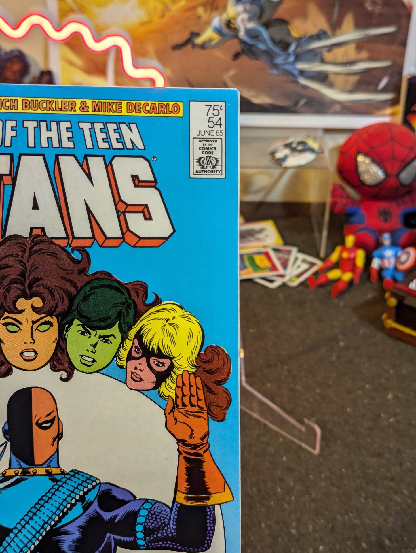 TALES OF THE TEEN TITANS #54 (1985) NEWSTAND KEY ISSUE