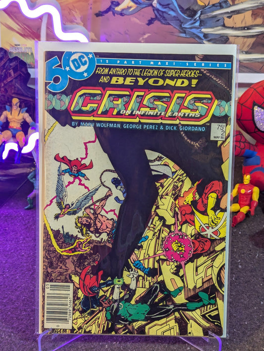 CRISIS ON INFINIT EARTH #2 (1985) NEWSTAND KEY ISSUE