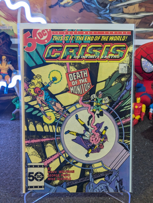 CRISIS ON INFINIT EARTH #4 (1985) KEY ISSUE