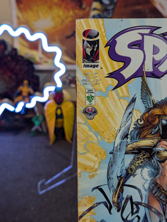 SPAWN #62 (1997) KEY ISSUE MEXICO PRINTING / SPANISH TEXT