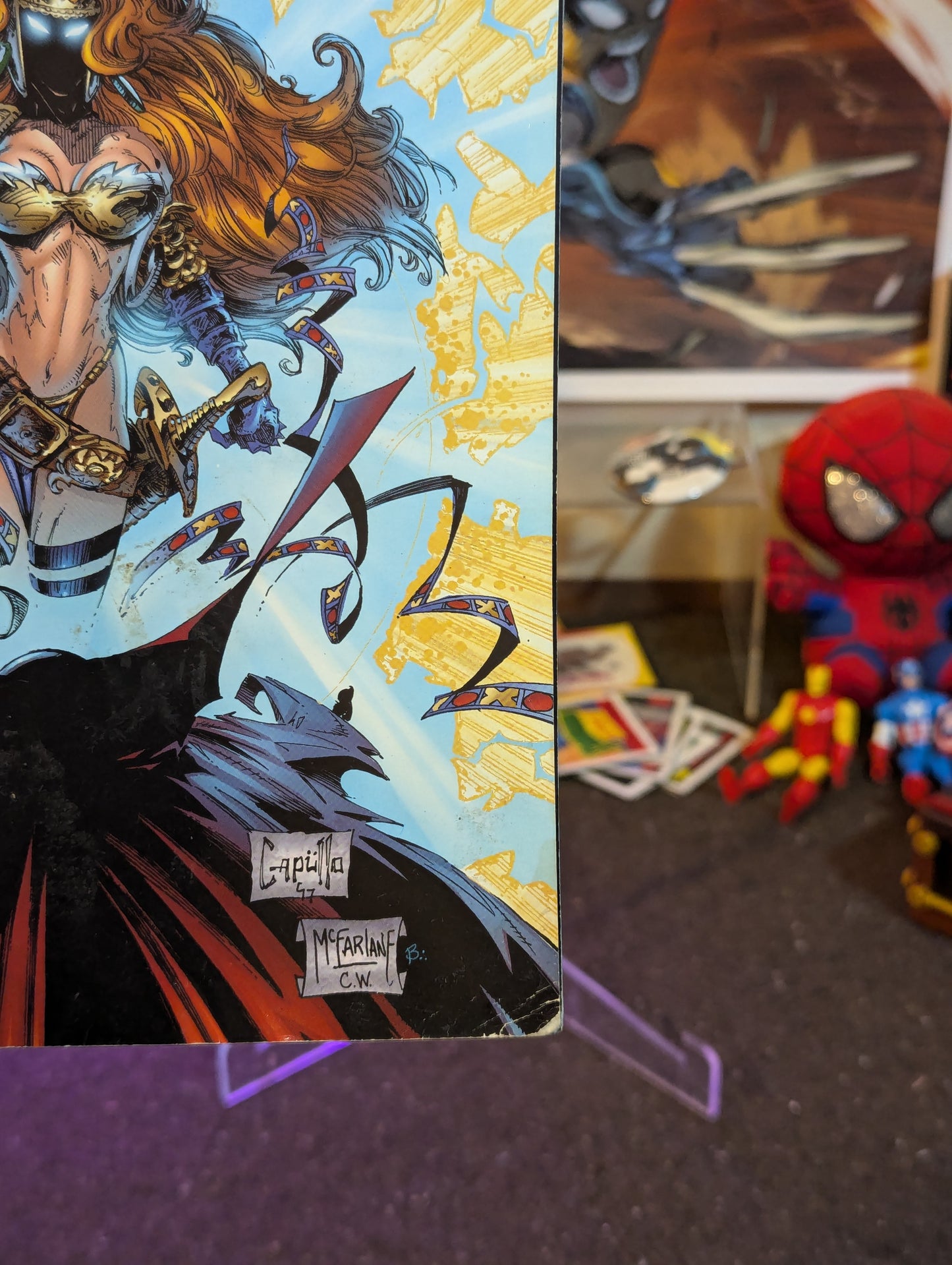 SPAWN #62 (1997) KEY ISSUE MEXICO PRINTING / SPANISH TEXT