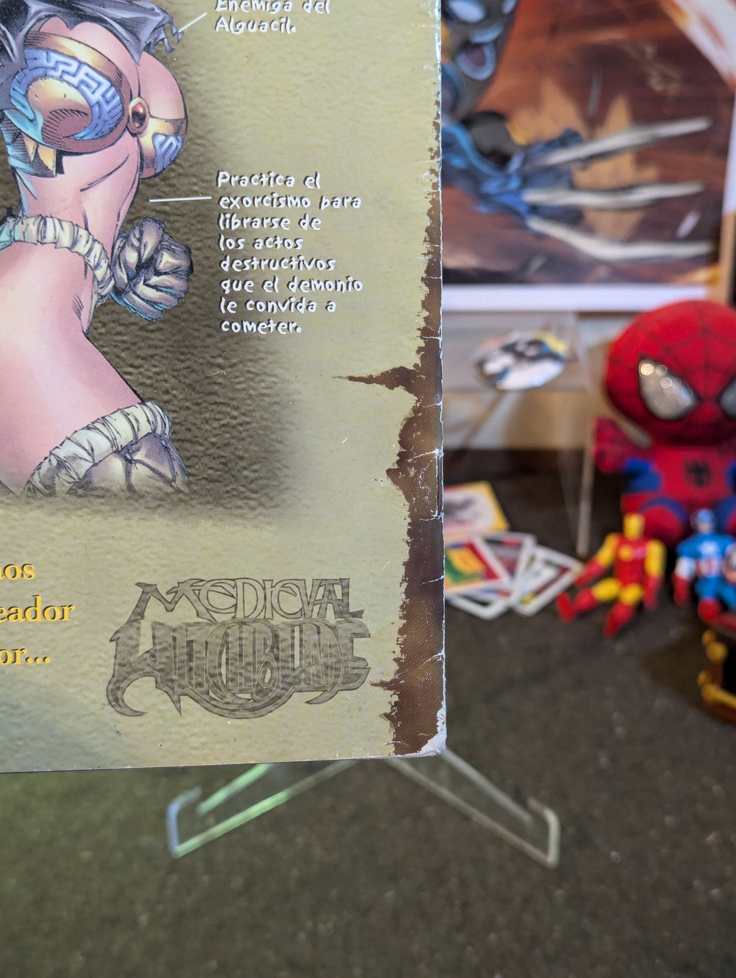 SPAWN #62 (1997) KEY ISSUE MEXICO PRINTING / SPANISH TEXT