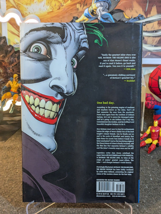 BATMAN THE KILLING JOKE DELUX EDITION GRAPHIC NOVEL (USED)