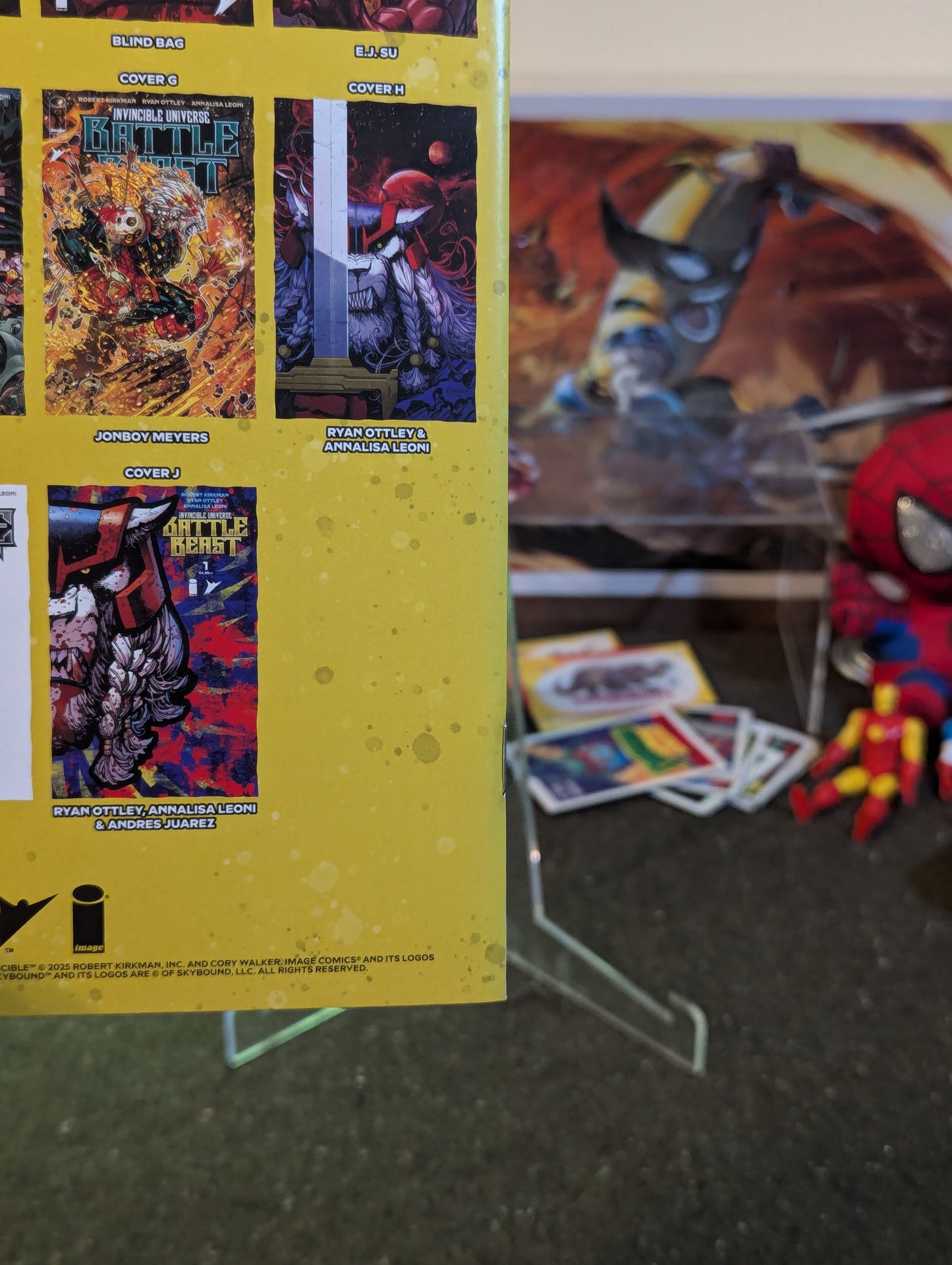 INVINCIBLE UNIVERSE : BATTLE BEAST #1 (2025) KEY ISSUE VARIANT COVER