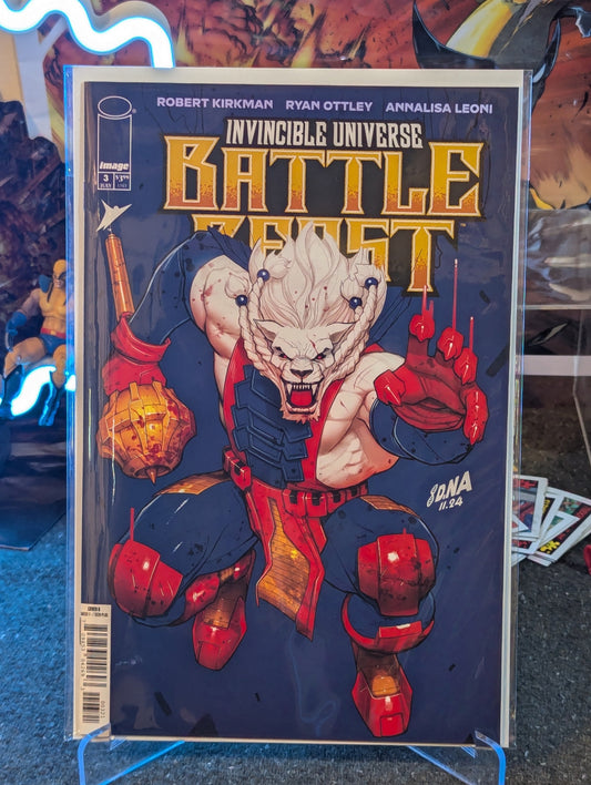 INVINCIBLE UNIVERSE : BATTLE BEAST #3 VARIANT COVER